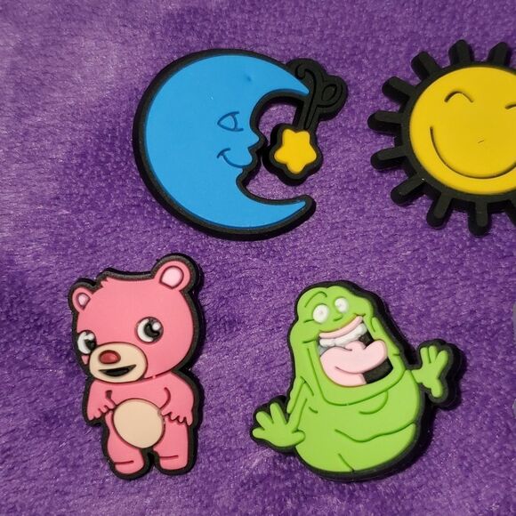 9 Blues Clues Cocomelon Ghostbusters Teddy Bear Donkey Crocs Jibbitz Shoe Charms - Picture 2 of 4